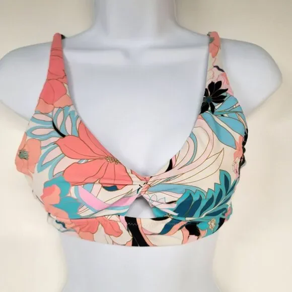 Raisins Hippy Chic Tropical Print Bikini Size Small - Picture 4 of 8